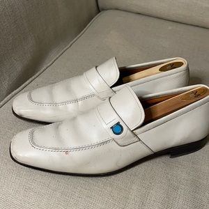 Men’s Salvatore ferragamo men’s leather loafers size 10 D